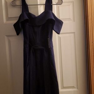 Xs New York and Company cold shoulder jumpsuit